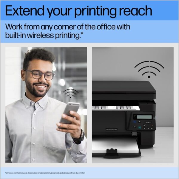 HP Laserjet Pro M126nw All-in-One B&W Monochrome Printer for Home: Print, Copy, & Scan, Compact, Easy Mobile Printing, Black - Image 3