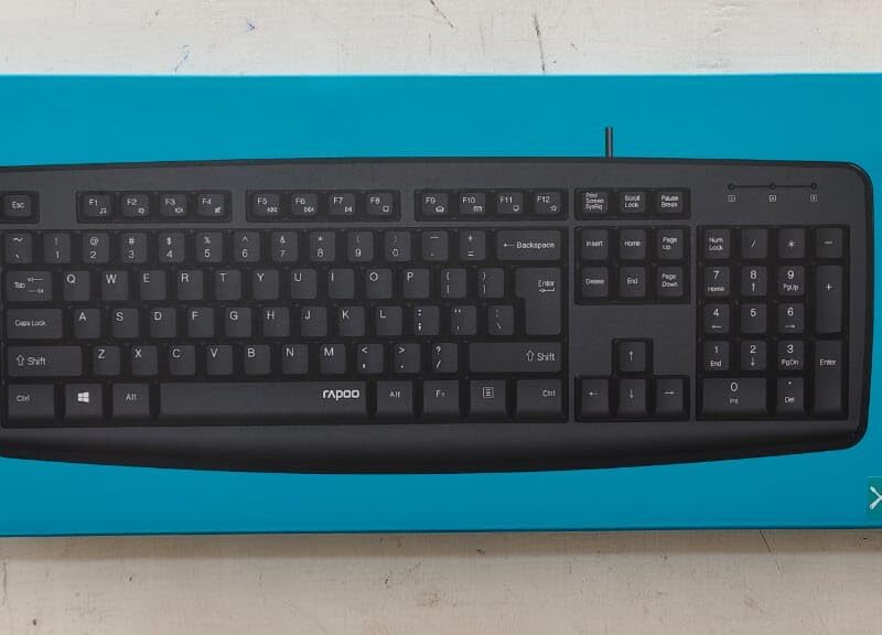 Rapoo NK2600 Black USB Keyboard