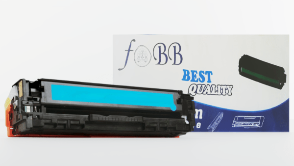 FOBB 541 Cyan Toner Cartridge – Compatible with HP Color Laserjet Printers