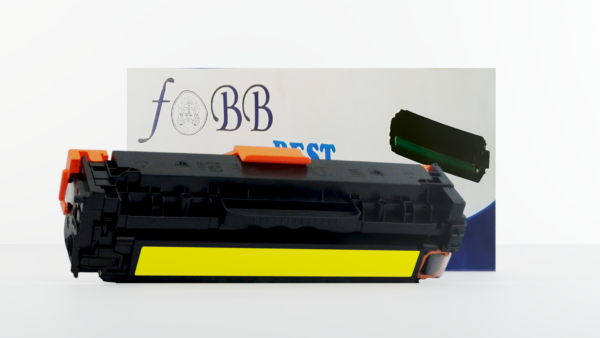 FOBB 542A Yellow Toner Cartridge for HP CM1312, CP1210, CP1215, CP1510, CP1515n, CP1518ni Printers
