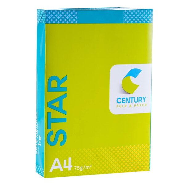 Century Green Copier Paper - A4 Size, 70 GSM 500 Sheets Ream - Image 2
