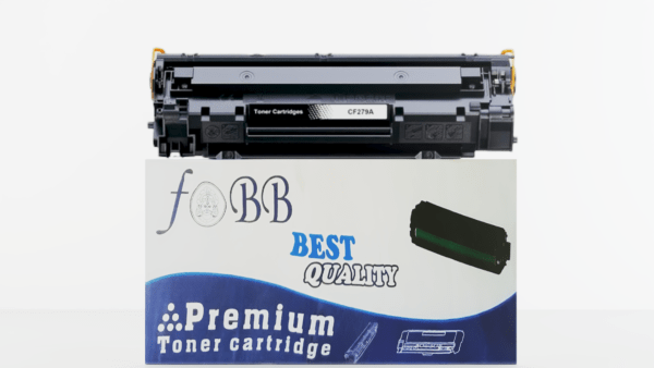 FOBB CF279A/79A Black Toner Cartridge – Compatible with HP LaserJet Pro M12a, M12w, MFP M26a, MFP M26nw – High-Quality Printing Output
