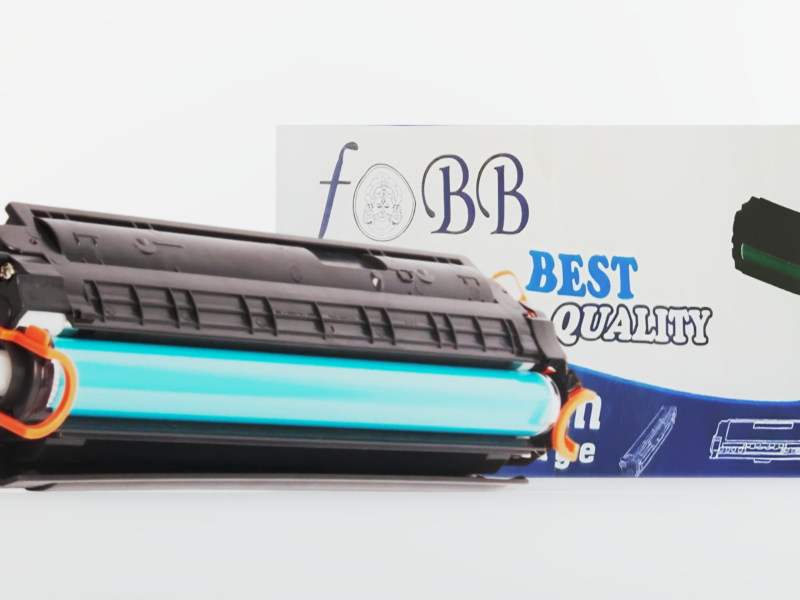 FOBB 85A Black Toner Cartridge – Compatible with HP LaserJet P1102, P1102W, M1132, M1212NF, M1217NFW – High-Quality Printing