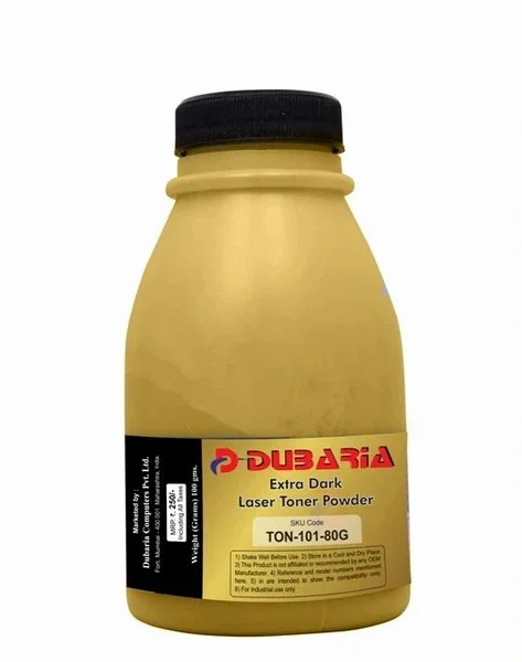 Dubaria Extra Dark Toner Powder 80g for Samsung 101 & 111 toner cartridges