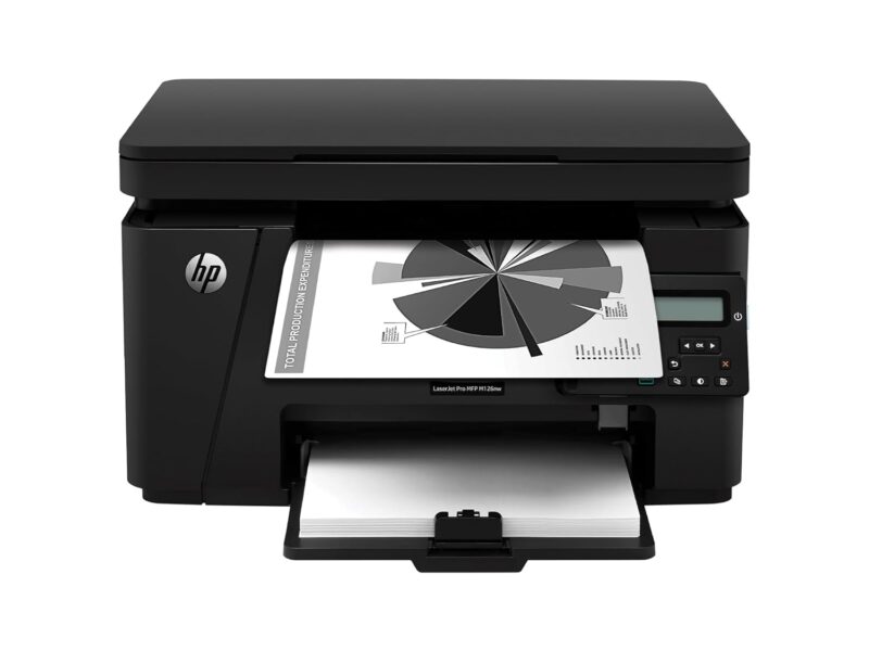 HP LaserJet Pro M126nw Multifunction Printer – Print, Copy, Scan with Wi-Fi and USB Connectivity