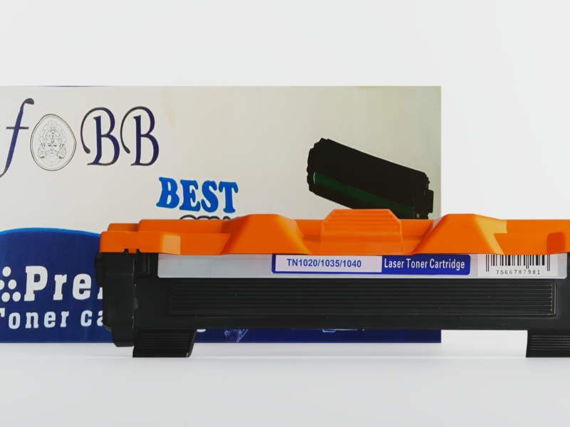 FOBB TN-1020 Black Toner Cartridge for Brother HL, DCP, and MFC Series Printers – High-Quality Printing Solution